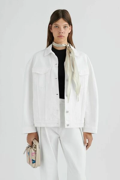Axel Arigato Spijkerjassen Rory Denim Jacket White - Afbeelding 2