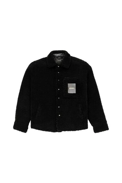 Axel Arigato Zomerjassen Aspen Teddy Overshirt Black