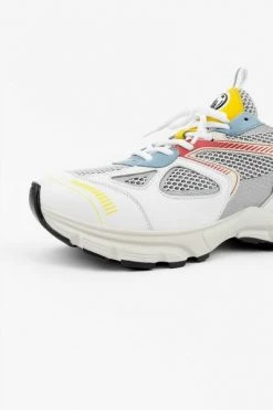 Axel Arigato Multi-panel Lace-Up Sneakers White