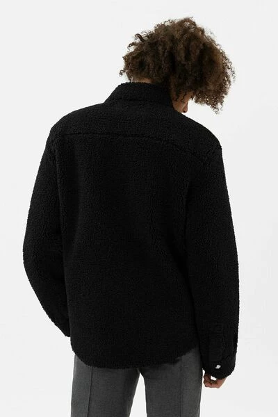 Axel Arigato Zomerjassen Aspen Teddy Overshirt Black - Afbeelding 2