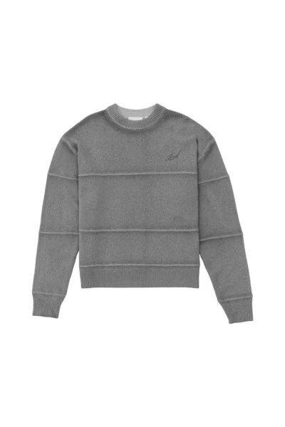 Axel Arigato Truien & Vesten Split Sweater Gray - Afbeelding 2
