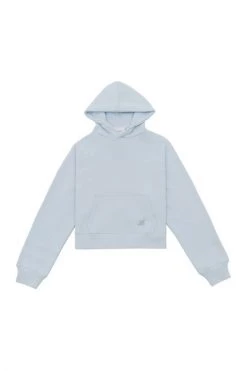 Axel Arigato Hoodies & Sweatvesten Rio Copped Hoodie Blue