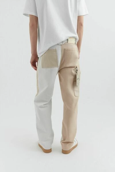 Axel Arigato Broeken Patch Trousers Beige - Afbeelding 4