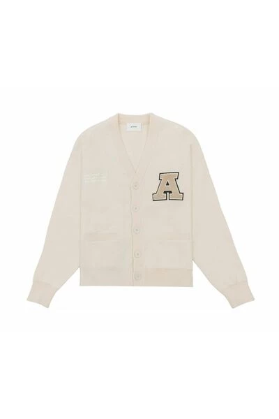 Axel Arigato Vesten Singular Knitted Cardigan Beige - Afbeelding 4