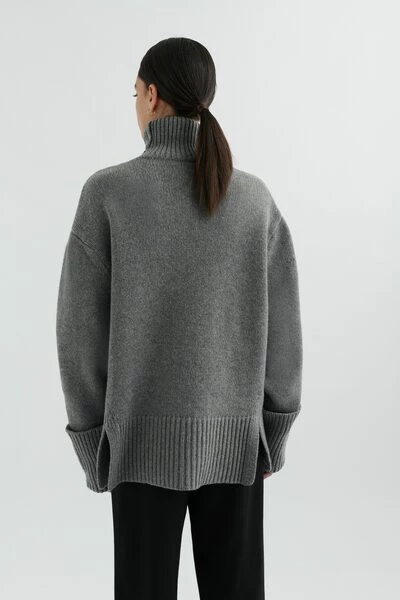 Axel Arigato Coltruien Remain Turtleneck Sweater Gray - Afbeelding 2