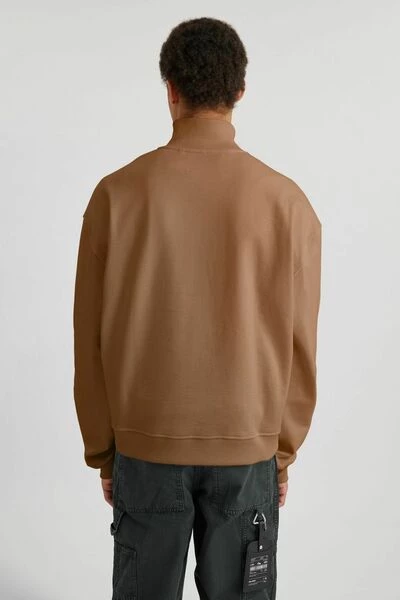 Axel Arigato Hoodies & Sweatvesten Adios Halfzip Sweatshirt Brown - Afbeelding 2