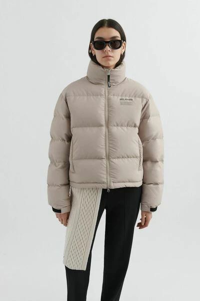 Axel Arigato Gewatteerde Jassen Observer Puffer Jacket Beige - Afbeelding 4
