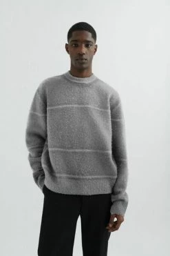 Axel Arigato Truien & Vesten Split Sweater Gray