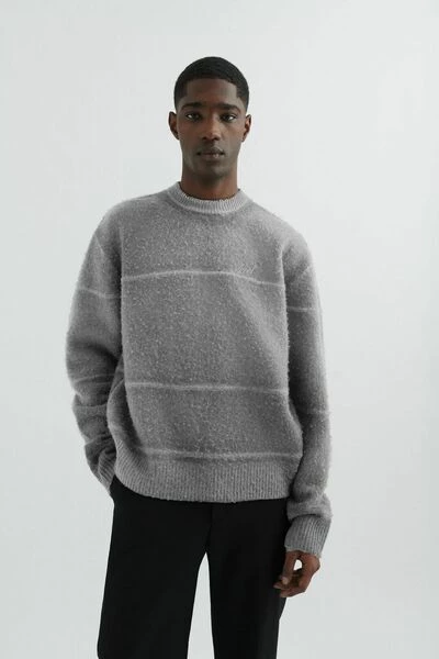 Axel Arigato Truien & Vesten Split Sweater Gray