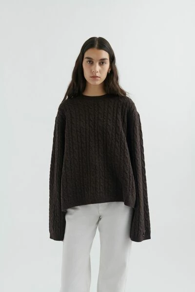 Axel Arigato Sweaters Tidal Sweater Brown - Afbeelding 4
