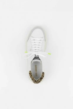 Axel Arigato Animal-Print Low-Top Sneakers White