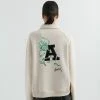 Axel Arigato T-shirts Long Sleeve Tops Beige
