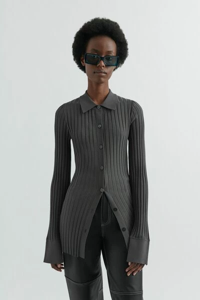 Axel Arigato Blouses Joan Blouse Gray - Afbeelding 2