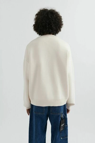 Axel Arigato Vesten Singular Knitted Cardigan Beige - Afbeelding 3