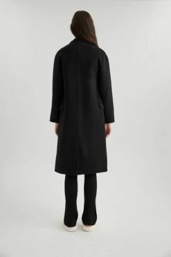 Axel Arigato Trenchcoats & Mantels Dawn Wool Coat Black