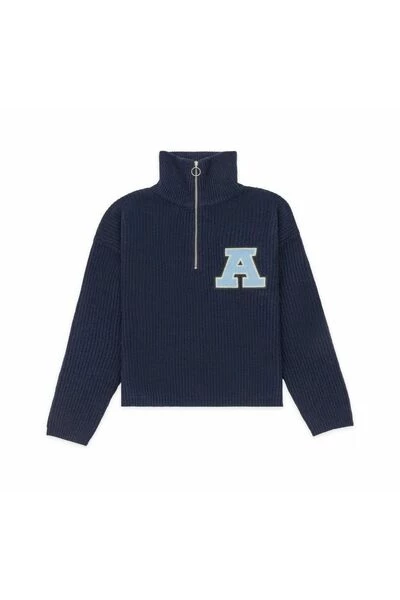 Axel Arigato Truien & Vesten Team Halfzip Sweater Blue - Afbeelding 3