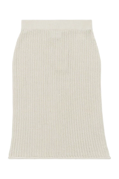 Axel Arigato Korte Rokken Grid Skirt Beige - Afbeelding 4