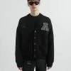 Axel Arigato Vesten Singular Knitted Cardigan Black