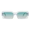 Axel Arigato Zonnebrillen Arena Rectangular Sunglasses White