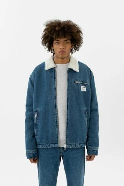 Axel Arigato Spijkerjassen Denim Jackets Blue