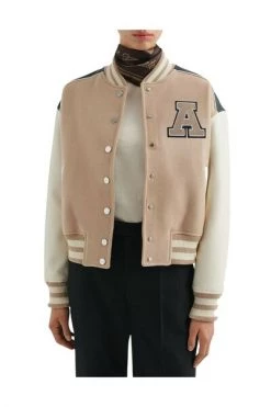 Axel Arigato Bomber Jackets Beige