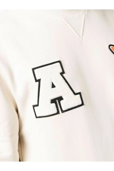 Axel Arigato Hoodies & Sweatvesten Varsity Bee Bird Sweatshirt Beige - Afbeelding 4