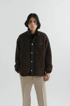 Axel Arigato Zomerjassen Nomad Pile Jacket Brown