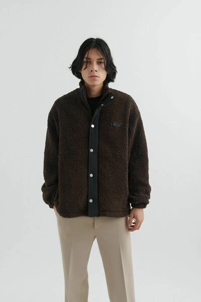 Axel Arigato Zomerjassen Nomad Pile Jacket Brown