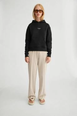 Axel Arigato Hoodies & Sweatvesten Focus Logo Hoodie Black