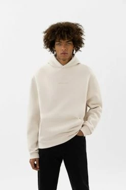 Axel Arigato Hoodies & Sweatvesten Monogram Hoodie Beige