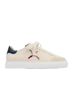 Axel Arigato Clean 90 Triple Bee Bird Sneakers Beige