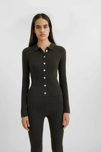 Axel Arigato Vesten Signature Cardigan Brown - Afbeelding 2