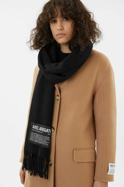 Axel Arigato Sjaals Logo B Bel Scarf Black - Afbeelding 2