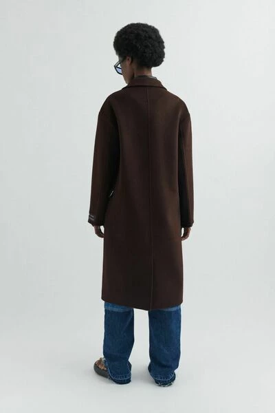 Axel Arigato Trenchcoats & Mantels Dawn Wool Coat Brown - Afbeelding 4
