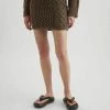 Axel Arigato Korte Rokken Routine Cable Skirt Brown