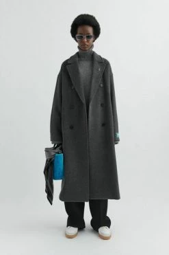 Axel Arigato Trenchcoats & Mantels Kensington DB Coat Gray