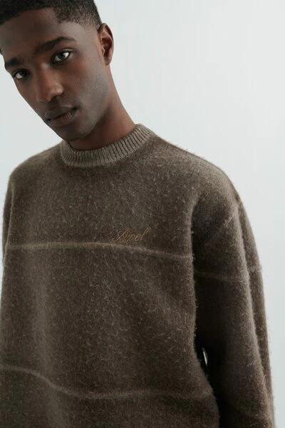 Axel Arigato Truien & Vesten Split Sweater Black - Afbeelding 4