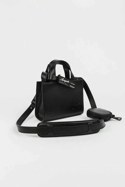 Axel Arigato Aktetassen Trait Leather Bag Black - Afbeelding 3