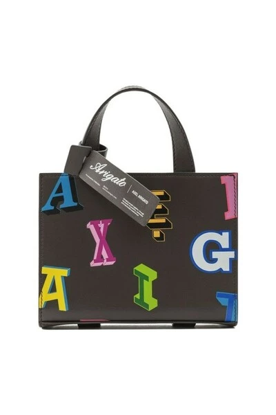 Axel Arigato Handtassen Trait Leather Bag Brown - Afbeelding 2