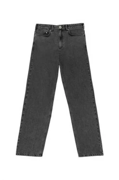 Axel Arigato Regular Fit Jeans Tumble Denim Trousers Gray