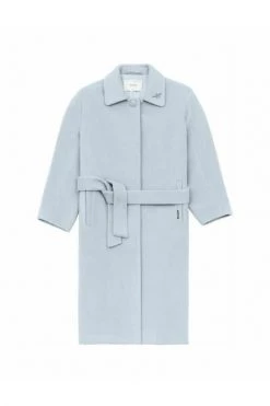 Axel Arigato Trenchcoats & Mantels Millenium Wool Coat Blue