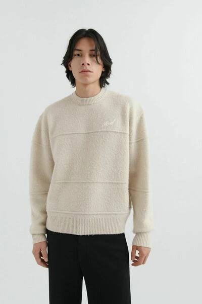 Axel Arigato Truien & Vesten Split Sweater Beige - Afbeelding 3