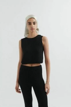 Axel Arigato Tops Sense Tank Top Black