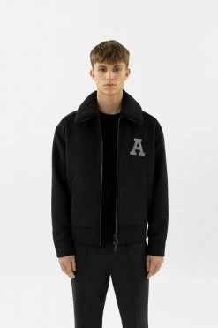 Axel Arigato Bomber Jackets Ortega Bomber Jacket Black