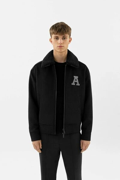 Axel Arigato Bomber Jackets Ortega Bomber Jacket Black