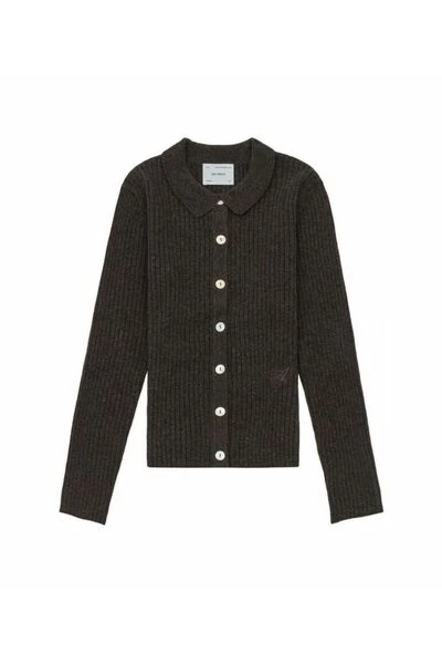 Axel Arigato Vesten Signature Cardigan Brown - Afbeelding 4
