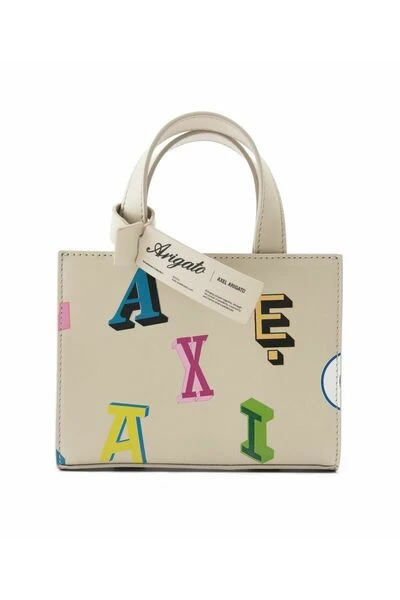 Axel Arigato Handtassen Trait Leather Bag Beige - Afbeelding 3