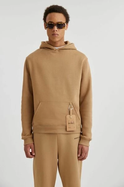Axel Arigato Hoodies & Sweatvesten Tag Hoodie Beige - Afbeelding 2
