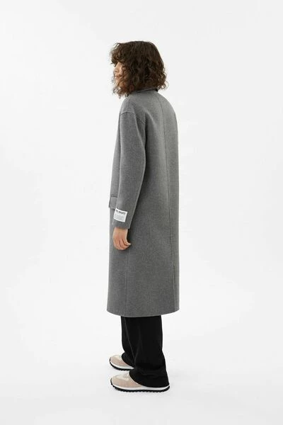 Axel Arigato Trenchcoats & Mantels Medea Wool Coat Gray - Afbeelding 3