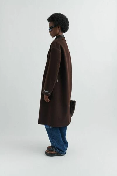 Axel Arigato Trenchcoats & Mantels Dawn Wool Coat Brown - Afbeelding 2